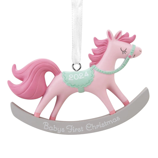 2024 Baby Girl's First Holiday Keepsake