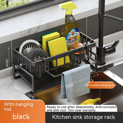 Multi-Functional Kitchen Sink Storage & Drainage Rack