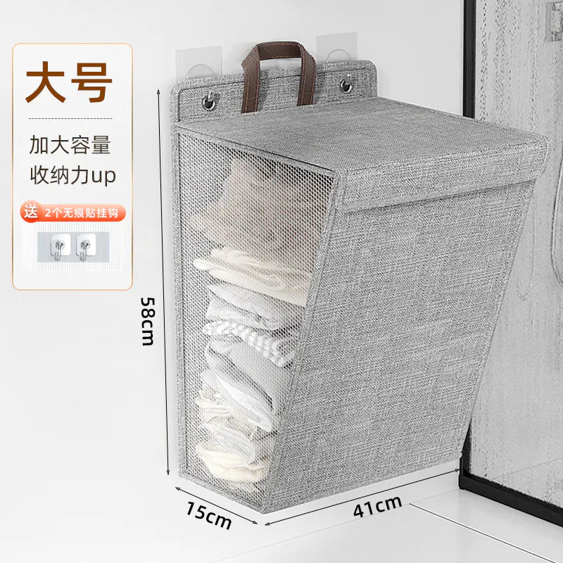 Foldable Multi-Functional Laundry Basket for Home Use
