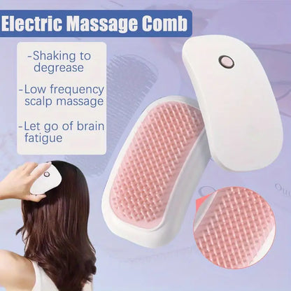 Electric Scalp Comb with High-Frequency Vibration