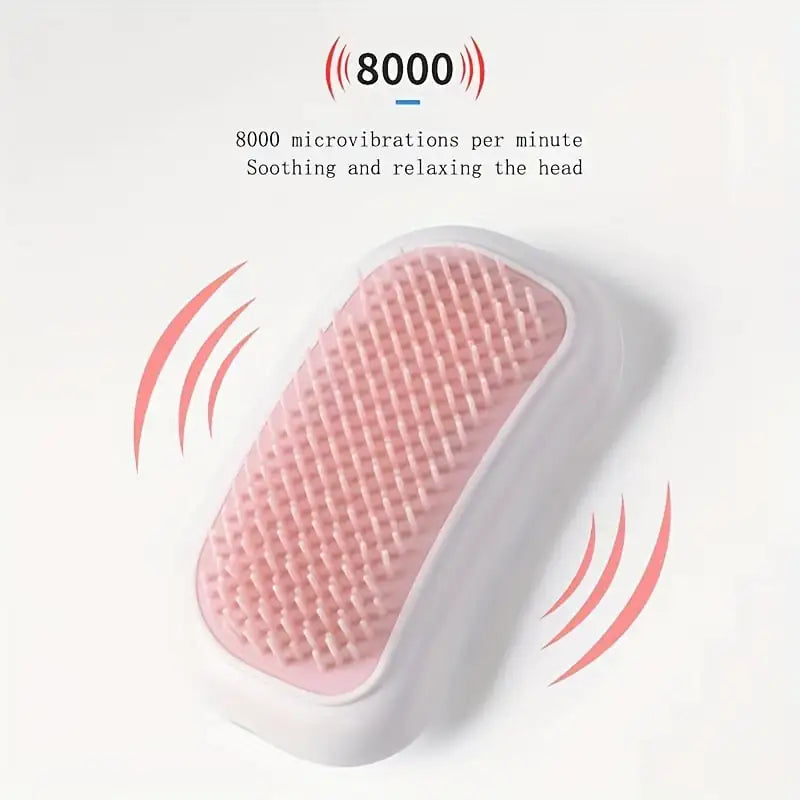 Electric Scalp Comb with High-Frequency Vibration