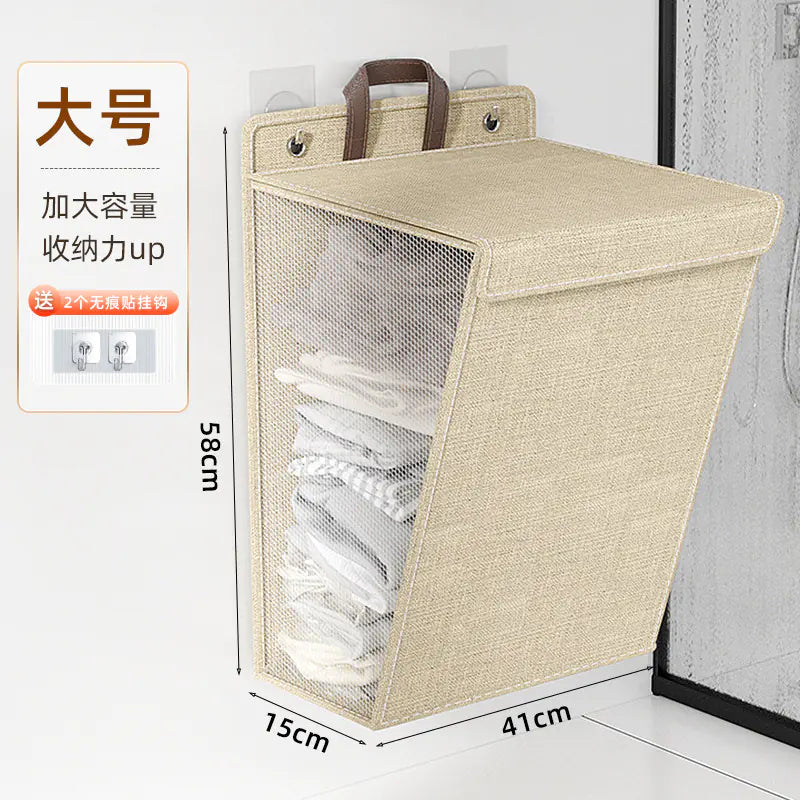 Foldable Multi-Functional Laundry Basket for Home Use