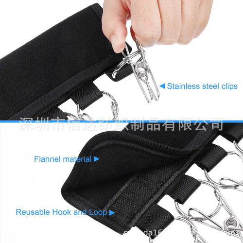 Multi-Functional Portable Baseball Cap Storage Clip